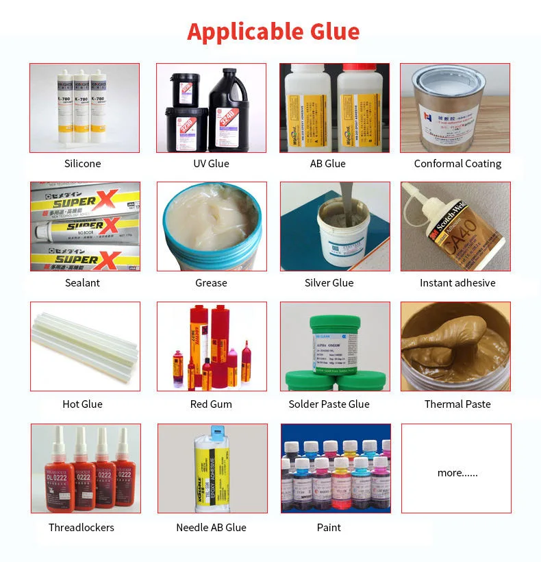 High Precision 3 Axis Automatic Desktop Needle CNC UV PU Silicone Ab Hot Melt Glue Dispensing Dispenser Mac